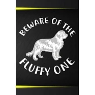 Beware Of The Fluffy One: Newfoundland Puppy Dog 2020 2021 Monthly Weekly Planner Calendar Schedule Organizer
