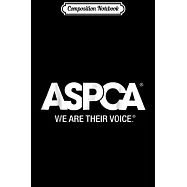 Composition Notebook: ASPCA We Are Their Voice Logo Journal/Notebook Blank Lined Ruled 6x9 100 Pages