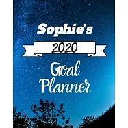 Sophie&rsquo;&rsquo;s 2020 Goal Planner: 2020 New Year Planner Goal Journal Gift for Sophie / Notebook / Diary / Unique Greeting