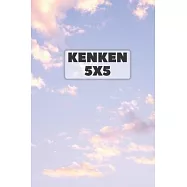 Kenken 5x5: 406 Puzzles, 6x9 size