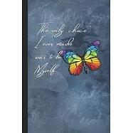 Rainbow Butterfly Notebook: Blank Composition Notebook To Record Your Thoughts and Journal Your Adventures