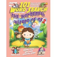 101 Word Search for Kids 2: SUPER KIDZ Book. Children - Ages 4-8 (US Edition). The Wonderful Wizard of Oz Words, Pink