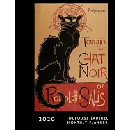 2020 Toulouse Lautrec Monthly Planner: Toulouse Lautrec Monthly Planner, Calendar, Organizer to keep track of your