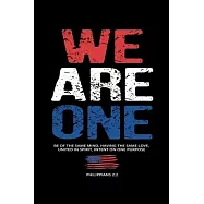 We are One: Journal / Notebook / Diary Gift - 6"x9" - 120 pages - White Lined Paper - Matte Cover