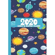 2020 Weekly And Monthly Planner: Cow Lovers Weekly, Monthly, Year Planner 1 Jan to 31 Dec