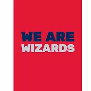 We Are Wizards: Basketball Game Stats Book, Large Size (8" X 10"), 164 Pages (82 Games), Log The Best Player You Love