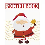 Sketchbook For Watercolor Christmas Gift Bags: Sketchbooks For Drawing With Dry Media Largest - Activity # Perfect Size