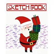 Sketch Book For Girls Christmas Gift Bags: Sketch Book Big Book Drawing Pad Sheet Size Wirebound - Artist - Drawing