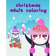 Christmas Adult Coloring: Life Of The Wild, A Whimsical Adult Coloring Book: Stress Relieving Animal Designs