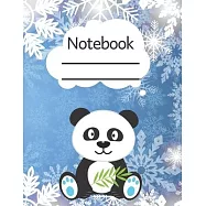 Notebook: Lined Notebook Journal - 120 pages - Standart (8.5 x 11 inches) Panda Edition