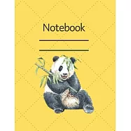 Notebook: Cute Panda - Lined Notebook Journal - 120 pages - Standart (8.5 x 11 inches)