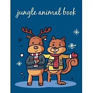Jungle Animal Book: An Adorable Coloring Book with Cute Animals, Playful Kids, Best Magic for Children