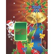 Christmas Activity Book For Kids: A Children Holiday Coloring Book with Large Pages (kids coloring books ... Regular