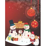 Christmas Activity Book For Kids: A Children Holiday Coloring Book with Large Pages (kids coloring books ... Regular