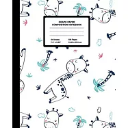 Graph Paper Composition Notebook: Quad Ruled 4 Squares Per Inch Sheets, Math and Science Grid Note Book for Elementary