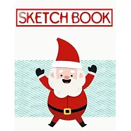 Sketch Book For Girls Christmas Gift Bags: Sketch Book Big Book Drawing Pad Sheet Size Wirebound - Artist - Drawing