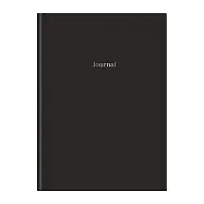 Black Hardcover Journal 7 X 10"