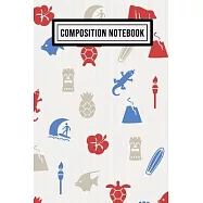Hawaii Composition Notebook: Hawaii Blank Lined Paper Composition Notebook / Journal - 110 Pages - Pocket Size 6x9