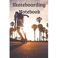 Skateboarding Notebook: (College Lined Paper, 6x9, 100 Pages)