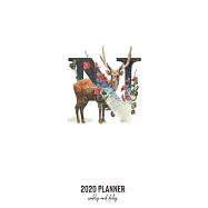 2020 Planner Weekly and Daily: Letter N Monogram - Weekly & Daily Planner Notebook Journal 140 pages, 2020 Calendar