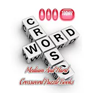 USA Today Medium And Hard Crossword Puzzle Books: Easy Puzzles and Brain Games, Find the Differences Spot the Odd One
