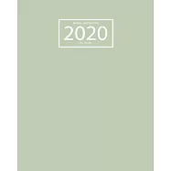 2020 Planner Weekly and Monthly: Jan 1, 2020 to Dec 31, 2020: Weekly & Monthly Planner and Calendar Views: Forest 6