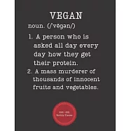 Vegan 2020 - 2021 Monthly Planner: January 2020 - December 2021 - Notebook, Weekly Calendar and Organizer - Vertical