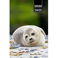 Seal Manatee Sea Lion Cow Walrus Dugong Week Planner Weekly Organizer Calendar 2020 / 2021 - Relax a Little: Cute