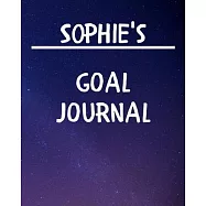 Sophie&rsquo;&rsquo;s Goal Journal: 2020 New Year Planner Goal Journal Gift for Sophie / Notebook / Diary / Unique Greeting Card