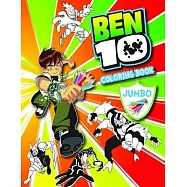 Ben 10 Coloring Book: Ben 10 Jumbo Coloring Book For Kids Ages 4-12 With Super Cute Images