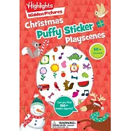 Christmas Hidden Pictures Puffy Sticker Playscenes