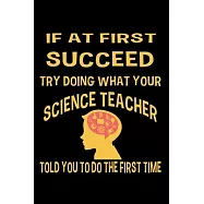 If at first you don’’t succeed try doing what your science teacher told you to do the first time: Food Journal - Track