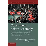 Constituents Before Assembly: Participation, Deliberation, and Representation in the Crafting of New Constitutions