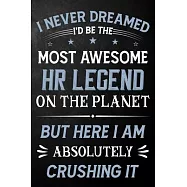 I Never Dreamed I&rsquo;&rsquo;d Be The Most Awesome HR Legend On The Planet But Here I Am Absolutely Crushing It: Human Resource