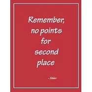 Top Gun Slider Inspired Quote Notebook, Journal & Exercise Book