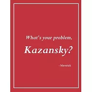 Top Gun Maverick II Inspired Quote Notebook, Journal & Exercise Book