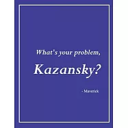 Top Gun Maverick II Inspired Quote Notebook, Journal & Exercise Book