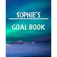Sophie&rsquo;&rsquo;s Goal Book: New Year Planner Goal Journal Gift for Sophie / Notebook / Diary / Unique Greeting Card