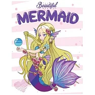 Beautiful Mermaid: Cute Notebook for Girls Teens Kids Journal College Ruled Blank Lined (8.5 x 11") Large nootbook