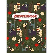 Sketchbook: Notebook for Drawing, Writing, Painting, Sketching or Doodling, Draw Your Own Comics, Notebook and Sketchbook for Kids