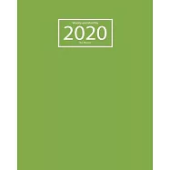 2020 Planner Weekly and Monthly: Jan 1, 2020 to Dec 31, 2020: Weekly & Monthly Planner and Calendar Views: Forest 8