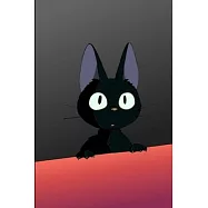 Kikis delivery Service notebook - Jiji: The cat notebook for all Jiji lovers (RED): Perfect for everyone into Studio