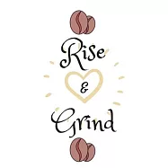 Rise and Grind: Coffee Obsessed Journal - I Love Coffee Notebook to Write - Women Coffee Lovers Gift Gratitude Quotes