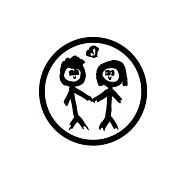 Couple Notebook: Wide Ruled Line Paper Pages Journal 6 x 9 Inches (15,2 x 22,9 cm) - Sweet Couple Art Gift Idea - Diary