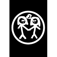 Couple Notebook: Wide Ruled Line Paper Pages Journal 6 x 9 Inches (15,2 x 22,9 cm) - Sweet Couple Art Gift Idea - Diary