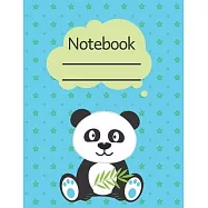 Notebook: Cute Panda - Lined Notebook Journal - 120 pages - Standart (8.5 x 11 inches)