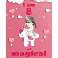 unicorn magical diary scholastic - unicorn journal i am 8 and magical: Notebook for Kids, coloring & Activity Book