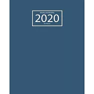 2020 Planner Weekly and Monthly: Jan 1, 2020 to Dec 31, 2020: Weekly & Monthly Planner and Calendar Views: Forest 2