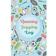 Running log book: Jogging Diary, Runners Training Log, Track Distance, Time, Speed, Weather, Calories & Heart Rate