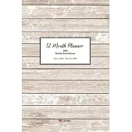 12 Month Planner: 2020 - January to December - 1 Year Weekly Organizer - Make your Next 12 Months your Best Year Ever